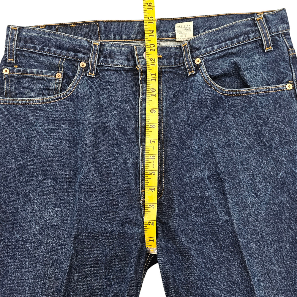 Vintage Levi's 505 Jeans Men's Size 38 x 30 Y2K Straight Leg Regular Fit - Picture 14 of 14